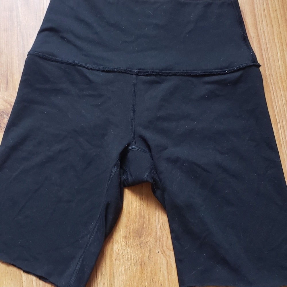 Black biker shorts